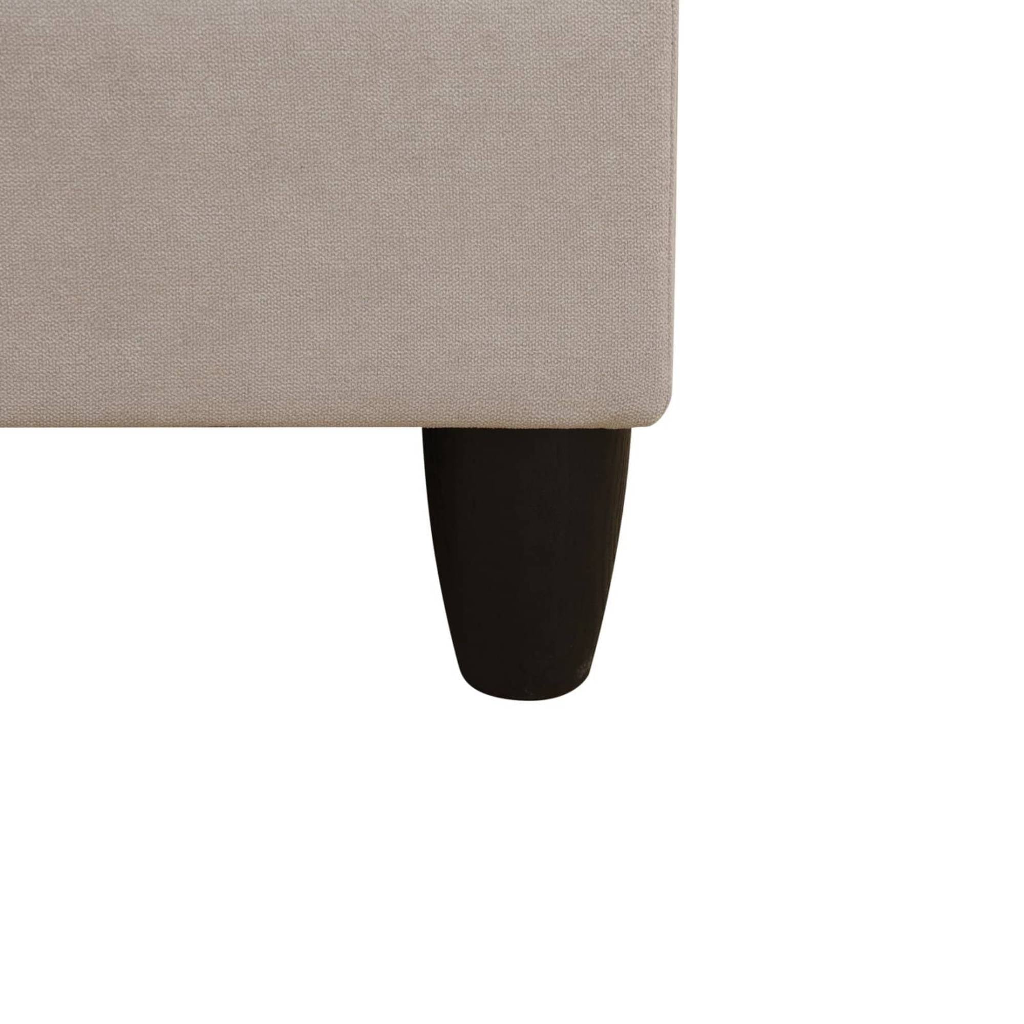 Modern Sectional Sofa Couch 3 Seat L-Shaped Sofa with Left Chaise for Small Apartments, Living Room, Light Grey